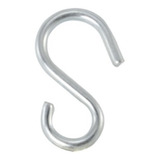 Kit C  25 Gancho S Pequeno 2 4x29mm Metal Zincado Multiúso