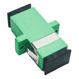 Kit C 250x Adaptador Acoplador Fibra Óptica Sm Sc apc Verde