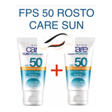 Kit C 2un Protetor Solar Facial Avon Care Sun Fps 50 50g