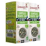 Kit C 2und Lentilha Verde Francesa Sabarot 500g