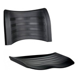 Kit C 3 Assentos E Encostos Cadeira Iso Polipropileno Preto