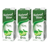 Kit C 3 Chá Verde Natural Tea 1l Sabor Limão