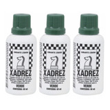 Kit C 3 Corante Líquido Pigmento Xadrez 50ml Verde