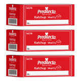 Kit C 3 Cxs De Catchup Sachê Predilecta C 144 Un De 7g