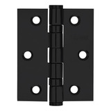 Kit C 3 Dobradiças Inox 304 Preto Black C Rolamentos Stam