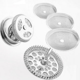 Kit C 3 Filtros Laváveis De Aço Prensa Francesa 1l 1000ml