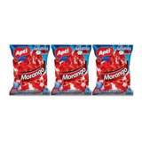 Kit C 3 Gelatina Apti Sabor Morango 1kg