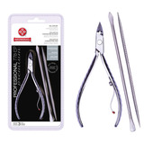 Kit C 3 Inox Mundial 778 ep Alicate Espátula Dupla palito