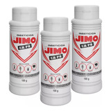Kit C 3 Jimo Pó Anti Insetos Formigas Baratas Pulgas Traças
