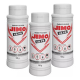 Kit C 3 Jimo Pó Anti Insetos Formigas Baratas Pulgas Traças