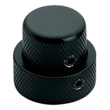 Kit C 3 Knob Dolphin Metal Baixo Grosso Preto 13451 Pushpull
