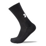 Kit C 3 Meias Under Armour Core Cotton Cano Alto