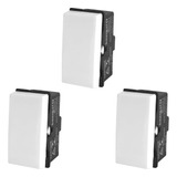 Kit C 3 Modulo Pial Pop Branco 1 Simples 10a Lg010