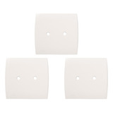 Kit C 3 Placa Soprano Ilus 4x4 cega 2 Furos 5tg99028