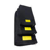 Kit C 3 Porta Sacolas 3 Medidas Supermercado Lojas Feira
