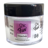 Kit C 3 Potinhos Po Acrilico Po Acrílico Pó Unhas Cor 3 Transparente