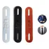 Kit C  3 Prendedores Clip Gravata Tie Cores Discreto Melhor Cor Branco marrom preto