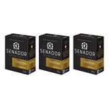 Kit C 3 Sabonete Senador Seduction 130g