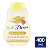 Kit C  3 Shampoo Infantil Hidratação Glicerinada 400ml Baby