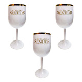 Kit C 3 Tacas De Acrílico P Decoração De Mesa De Santa Ceia