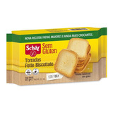 Kit C 3 Torrada Fette Biscottate Sem Gluten Schar 87g