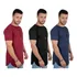 Kit C/3 Un Camisas Blusas Masculinas Long Line Oversize Swag