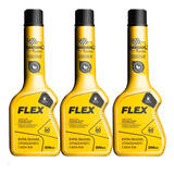 Kit C 3 Unidades Aditivo Gasolina Etanol Bardahl Flex 200ml