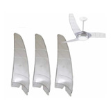 Kit C 3 Unids Helice Pa Spirit Ventilador Teto Cristal Orig