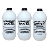 Kit C  3 Zennith Megaton  original  1l Limpa Ar Condicionado