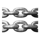 Kit C 30 Mt Corrente Calibrada Galvanizada A Fogo 6mm Lancha