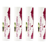 Kit C 4 Aloe Lips Forever Protetor Labial Aloe Vera