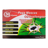 Kit C 4 Armadilhas Adesiva Pega Mosca Pc 5 Un Mosquitos