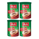 Kit C 4 Café Melitta Cappuccino Tradicional Pote 200g
