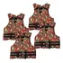 Kit C 4 Colete Salva Vidas Camuflado 120 Kg