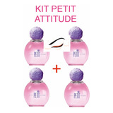 Kit C 4 Colonia Petit Attitude Rosa Avon 50ml