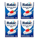 Kit C 4 Creme De Leite Leve Italac 200g