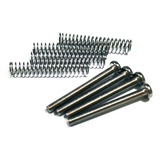 Kit C 4 Parafusos Inox Captadores Humbucker Molas Grátis 