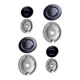 Kit C 4 Queimadores E 4 Espalhadores P fogão Brastemp Ative