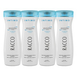 Kit C 4 Sabonete Líquido Íntimo Tradicional Racco 210ml