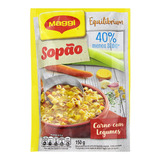 Kit C 4 Sopa Instantânea Maggi Equilibrium Carne Com