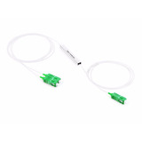 Kit C 4 Unidades Mini Splitter Balanceado Fibra Óptica Sm Plc 1x2 Sc apc sc apc Nf 