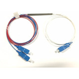 Kit C 4 Unidades Splitter Fibra Óptica Desbalanceado 1x2 5 95 Sc upc 1310 1490 1550nm Nf 