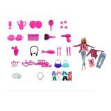 Kit C 40 Acessórios Para A Boneca Barbie 1 Roupa C casaco