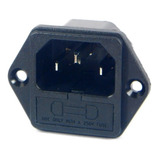 Kit C 40 Conector Tomada Ac 10a Fixação Painel Iec320 C14