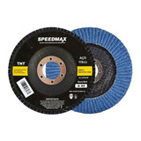 Kit C 40 Pçs Disco De Lixa Flap 4 1 2 Grão 40 P Lixadeira
