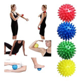 Kit C 5 Bola Bolinha Fisioterapia Anti Stress Massagem Mão