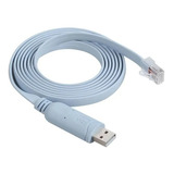 Kit C 5 Cabos Console Usb Rj45 Switch Roteador Cisco Mikroti