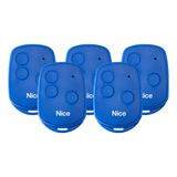 Kit C 5 Controle Remoto Linear Nice Tx 433 Mhz 3tb