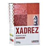 Kit C 5 Corante Pigmento Em Pó Xadrez Marrom 250g Lanxess