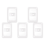 Kit C 5 Espelho Placa Pial Pop C suporte 4x2 1furo Lgp20f